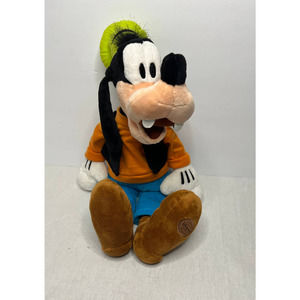 Stuffed Goofy Walt Disney Character Plush Authentic Disney Store Exclusive 17"